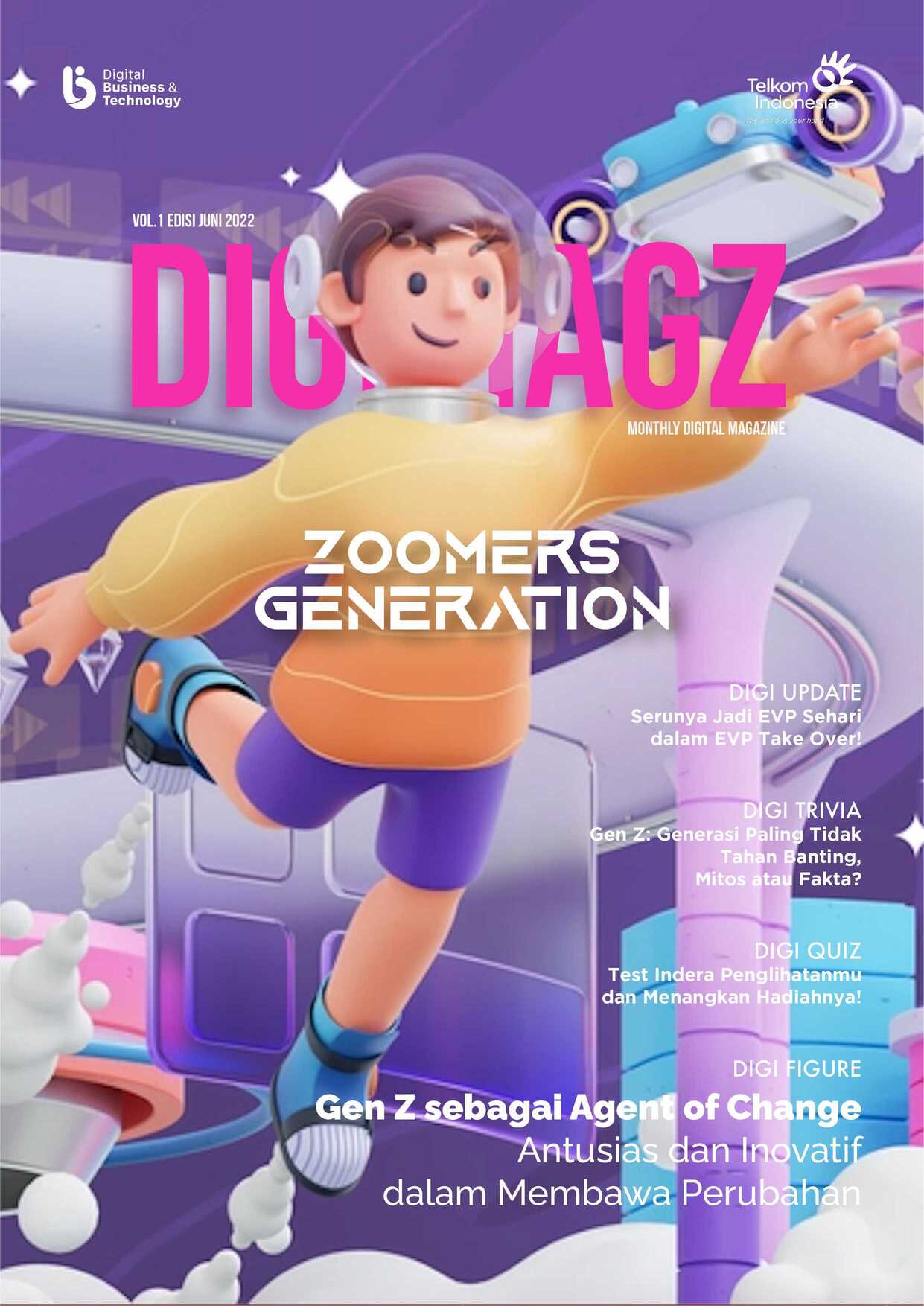 Digimagz Juni 2022 "Zoomers Generation"