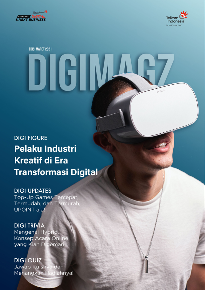 Digimagz Maret 2021 "Transformasi Digital di Industri Kreatif"