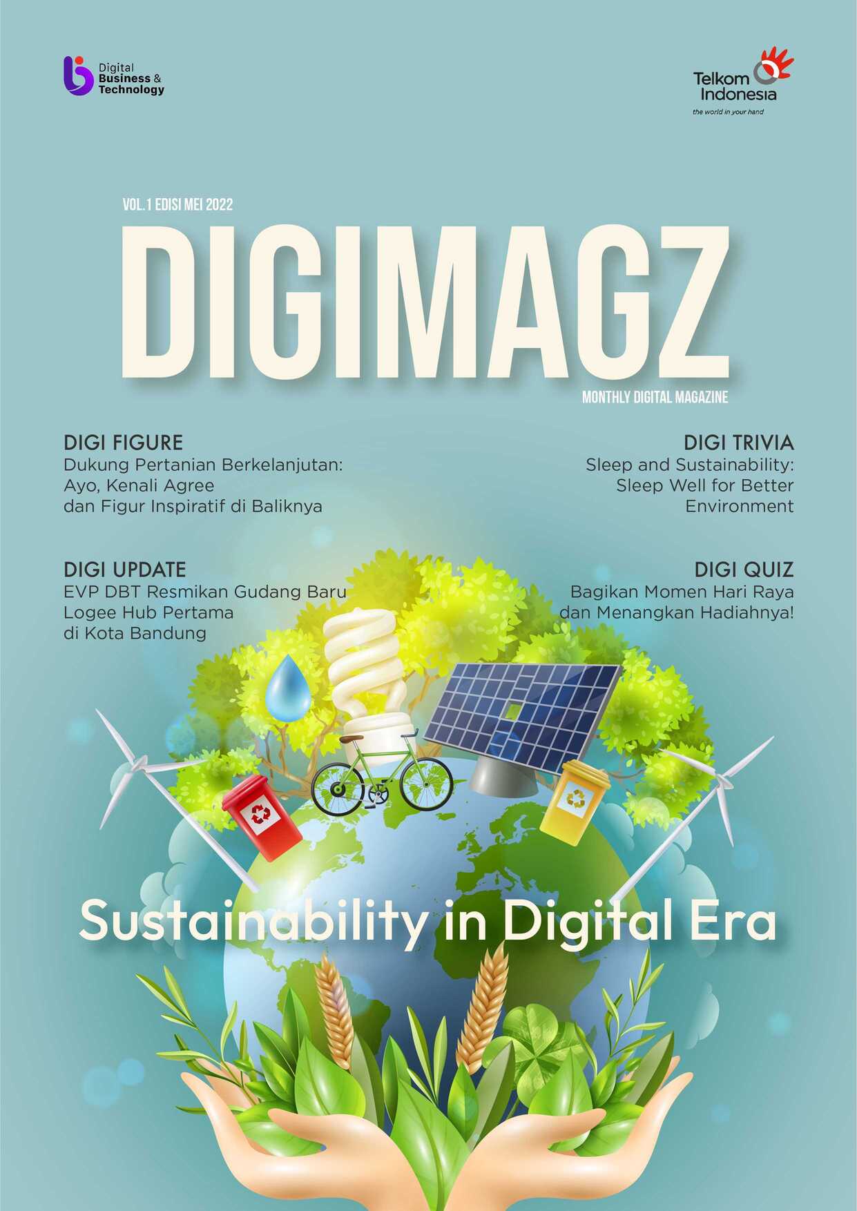 Digimagz Mei 2022 "Sustainability in Digital Era"