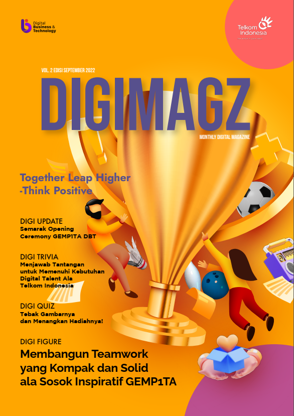 Digimagz September 2022 "Together Leap Higher - Think Positive"